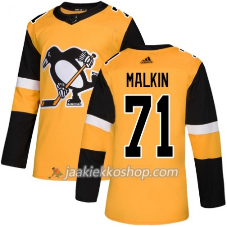 Miehille NHL Pittsburgh Penguins Pelipaita Evgeni Malkin 71 Adidas Alternate 2018-19 Authentic